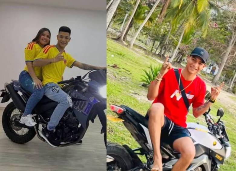 Alias Bendito Menor y su pareja sentimental conocida como ‘La Bebecita’. Fotos: redes