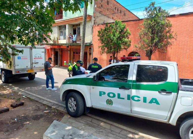 Homicidio se presentó en un hotel del centro de Medellín, sobre la calle 53 con 54. FOTO: Mauricio Palacio 