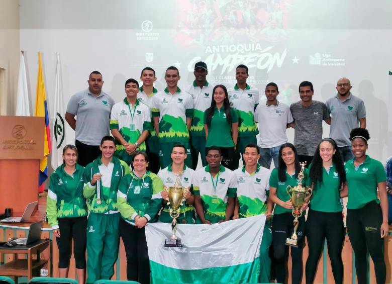 Las selecciones de Antioquia, categoría sub-23, demostraron que en la región hay gran potencial en voleibol. 
