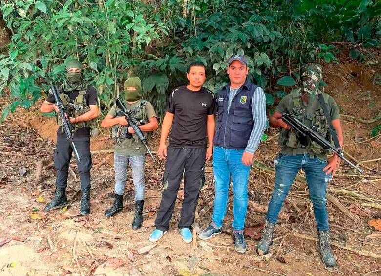 Reconocido comerciante en el Catatumbo fue liberado con apoyo de la Defensoría del Pueblo. Foto: tomada de Twitter @BluSantanderes. 
