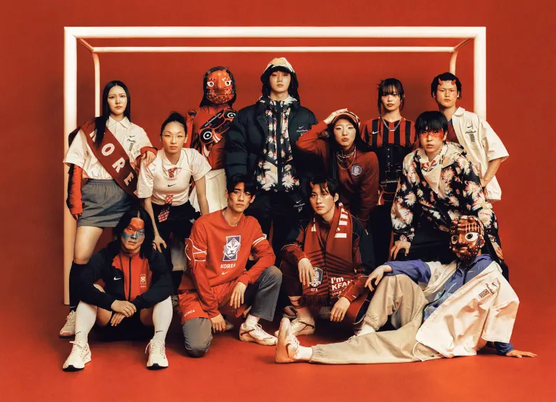Corea del Sur con PEACEMINUSONE (G‑Dragon). FOTO: Nike.