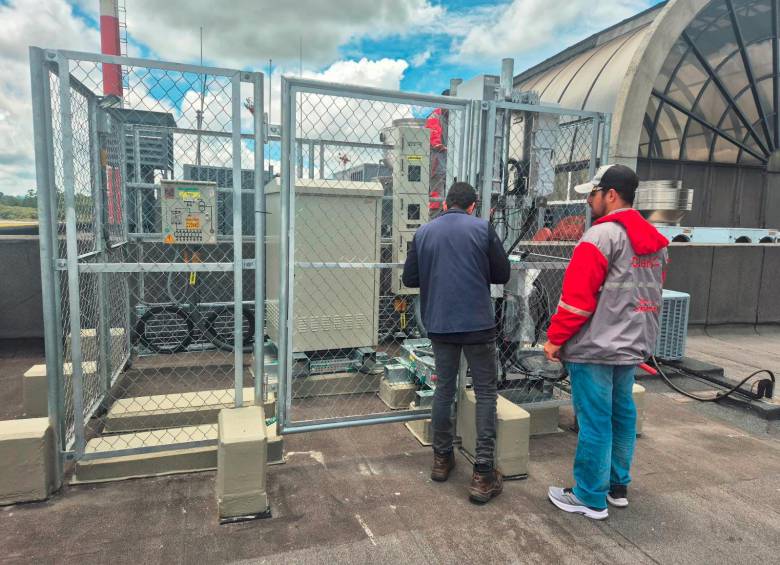 Claro anunció que pronto llegar la red 5G al aeropuerto internacional de Antioquia. FOTO CORTESÍA CLARO. 