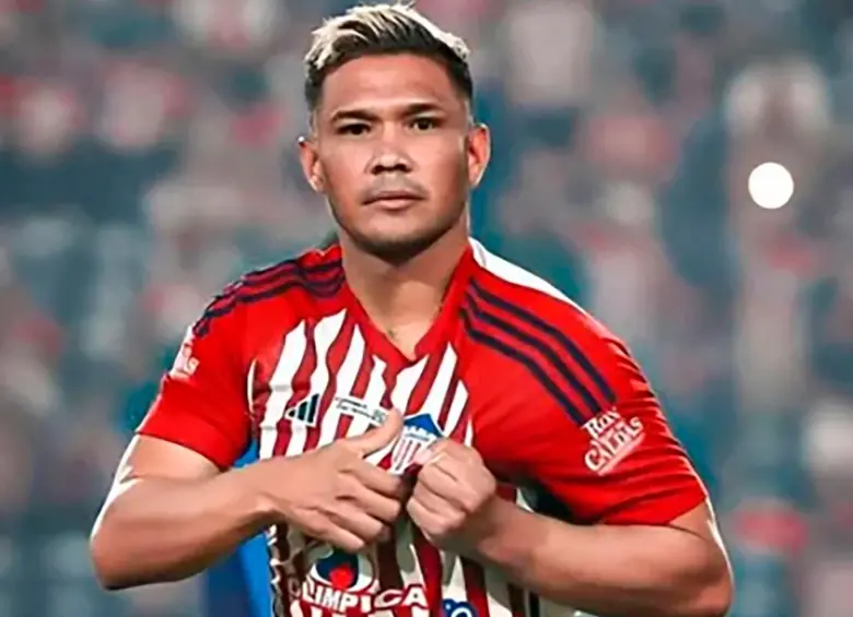 Teo Gutiérrez, de 40 años, es referente de Junior. FOTO cortesía junior