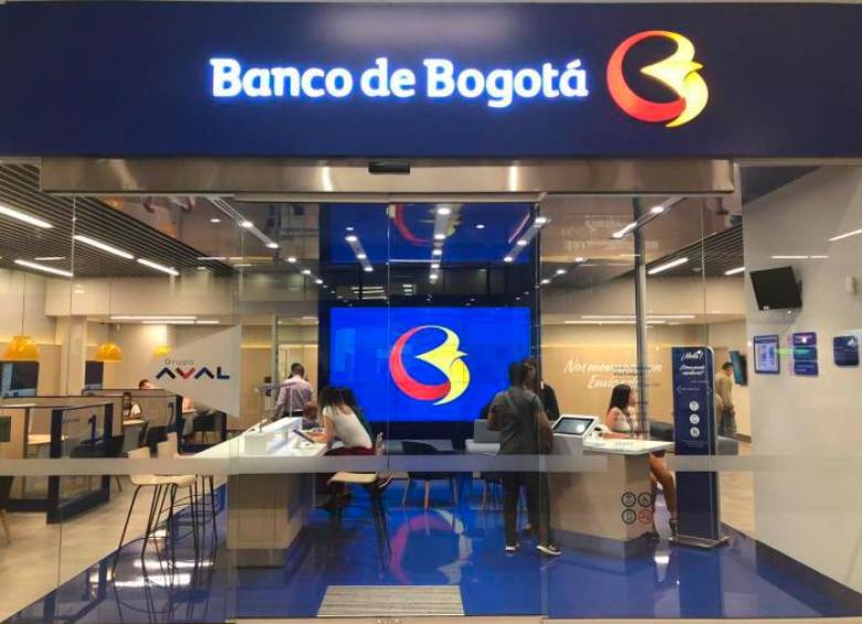 El Banco de Bogotá fue la entidad que más ganancias reportó en enero ($306.772 millones), seguido de Bancolombia. FOTO colprensa