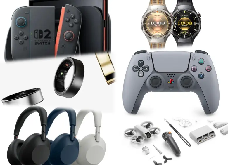 Desde la esperada consola de Nintendo hasta un anillo inteligente y la nostalgia de PlayStation, estos son los seis protagonistas del mercado tecnológico colombiano para el cierre de año. FOTOS cortesía