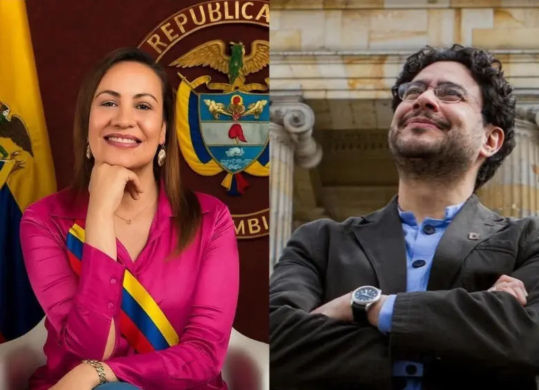 Iván Cepeda y Carolina Corcho