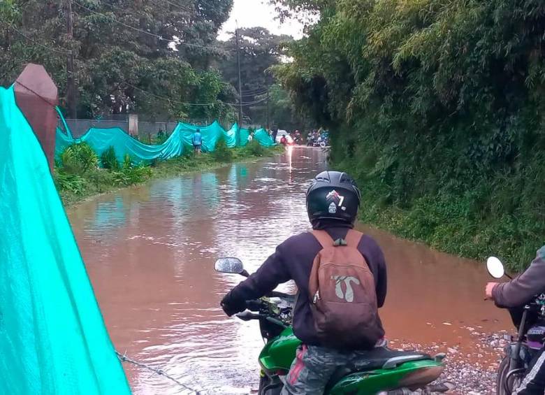 Lluvias causaron inundaciones y deslizamientos en Rionegro y El Carmen de Viboral