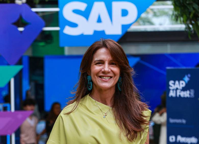 Catalina Manrique, Country Manager de SAP para Colombia. En el SAP IA Fest 2025 la compañía realizó lanzamiento de nuevos modelos y herramientas para implementación de IA en empresas.