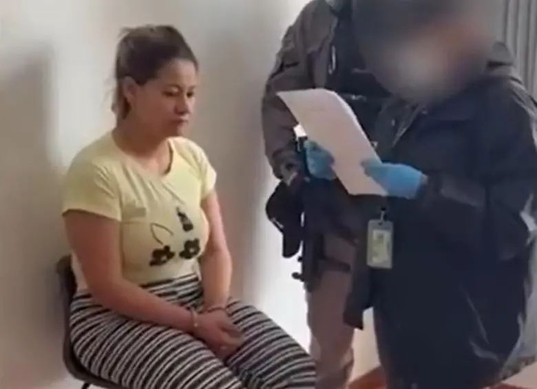 Nancy Catalina Agudelo fue condenada a 10 años y 3 meses de prisión por estafa en Medellín. FOTO: Tomada de X: @FiscaliaCol