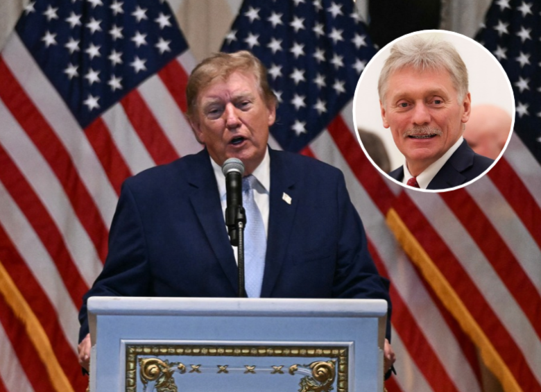 Dmitri Peskov afirmó que las conversaciones deben desarrollarse directamente entre Moscú y Washington. FOTO: AFP 