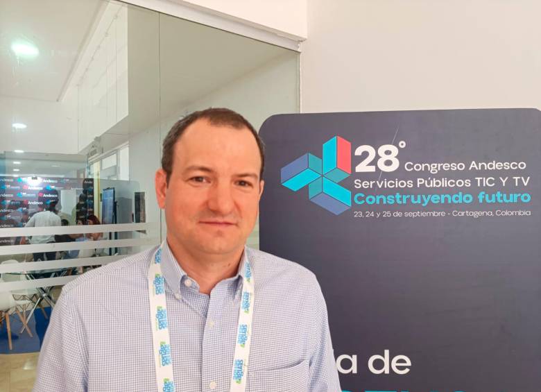 Luis Fernando Gómez, gerente financiero de Grupo Erco Energía. FOTO EL COLOMBIANO 