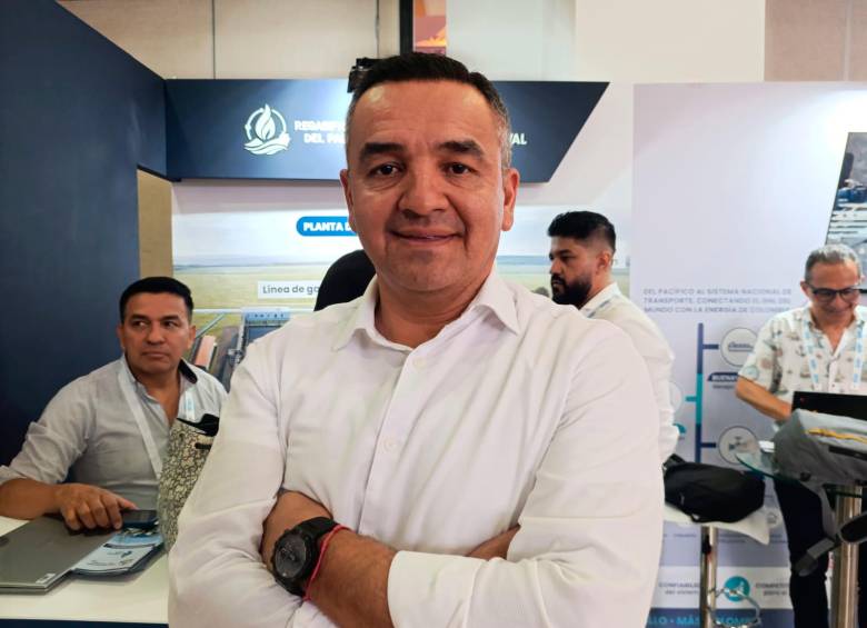Jesús Urías, gerente general de la Regasificadora del Pacífico. FOTO EL COLOMBIANO. 