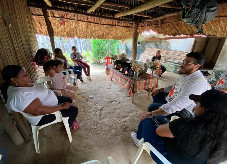 Ana Ruiz, madre de Héctor, Luis y Rafael, los tres hermanos enterrados en una fosa clandestina en el Nudo del Paramillo. FOTO: Cortesía CICR