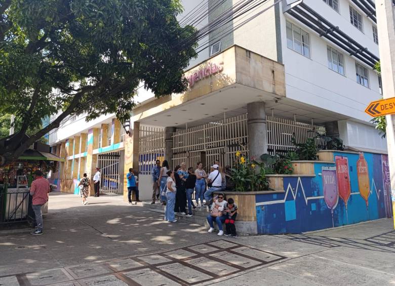 Imagen de referencia del Hospital Alma Mater antes Clinica Leon XIII en el Centro de Medellín. Foto: Alejandra Morales Rios . 