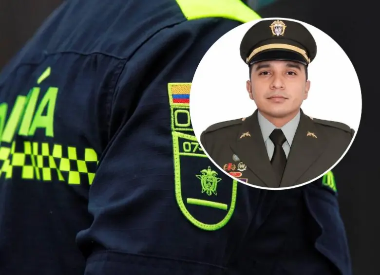 El uniformado fue herido durante un enfrentamiento en La Carbonera, Ciudad Bolívar. FOTO: Colprensa / Tomado de X: @CarlosFGalan