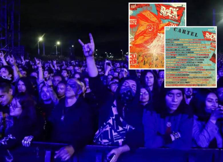 Rock al Parque 2026 se realizará el 10, 11 y 12 de octubre en el Parque Simón Bolívar de Bogotá, D.C. FOTO: Colprensa / Tomado de Instagram: @rockalparqueoficial