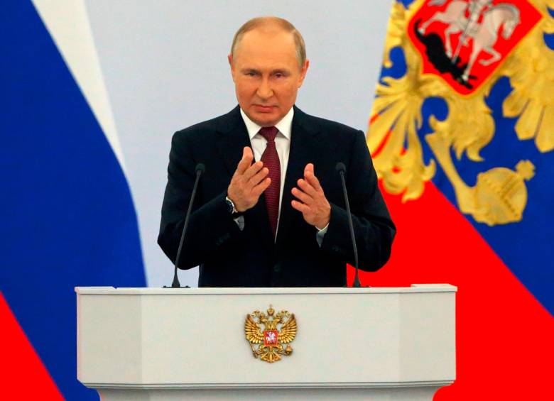 La Rusia de Vladimir Putin amenazó con que, si Ucrania se une oficialmente a la OTAN, comenzaría la Tercera Guerra Mundial. El Kremlin insiste en su pretensión de dominar el país. FOTO getty