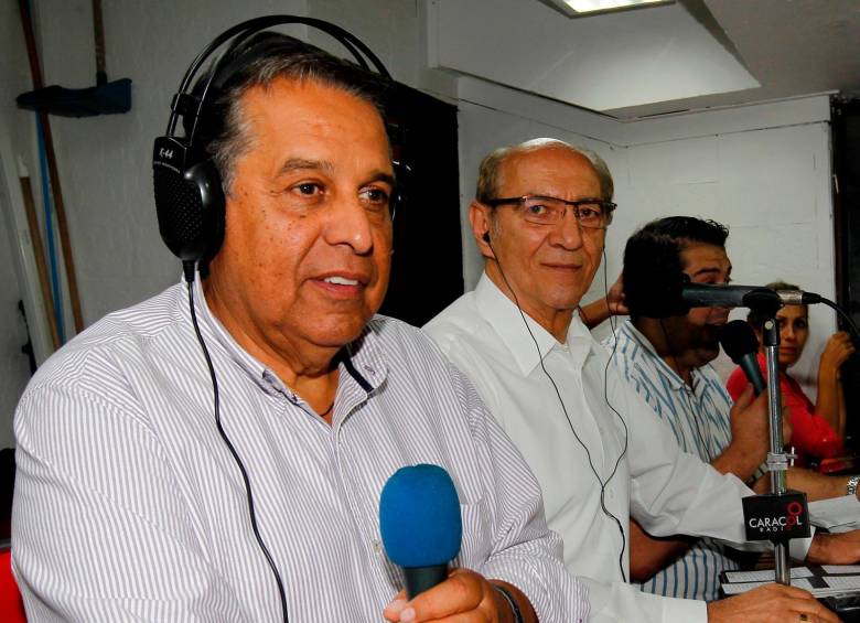 Jorge Eliécer Campuzano, narrador que representa a una brillante generación de la radio colombiana. FOTO Jaime pérez
