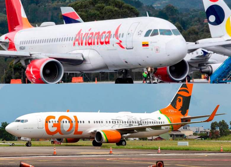 Avianca y Gol Linhas Aéreas operan bajo la sombrilla del Grupo Abra. FOTO EL COLOMBIANO