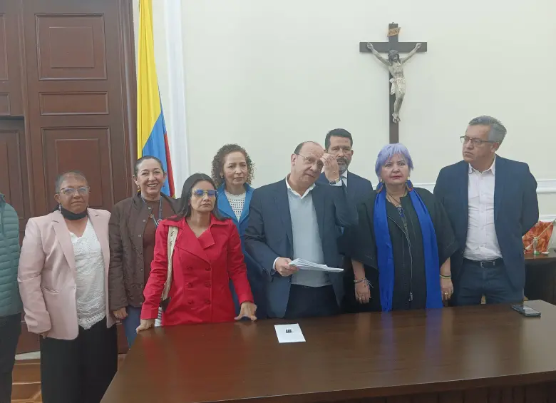 Radicación de la tributaria en la Cámara.