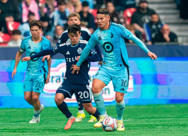 La última vez que James Rodríguez fue titular en un partido oficial fue el 8 de noviembre de 2025, en esa ocasión jugó para León de México. FOTO: GETTY