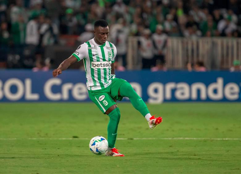 Marino Hinestroza sigue mostrándose como uno de los juveniles más influyentes del fútbol suramericano. FOTO JUAN ANTONIO SÁNCHEZ