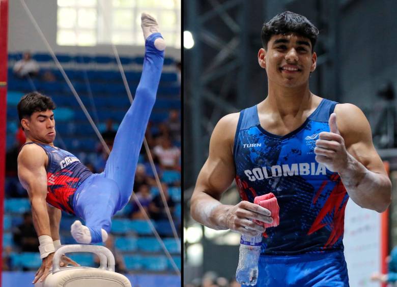 Angel Barajas aportó tres medallas de oro en la conquista colombiana en Juegos Sudamericanos 2026. FOTO CORTESÍA COC