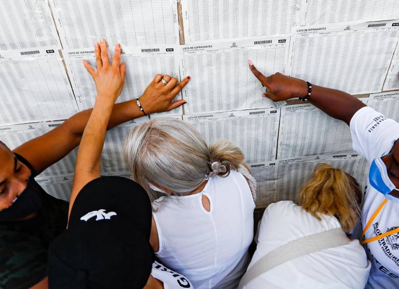 En Antioquia, el potencial electoral para el Congreso era de 5.066.849, de los cuales votaron en Cámara 2.226.531, el 43,94%, porcentaje similar al que sufragó en Senado. FOTO manuel Saldarriaga
