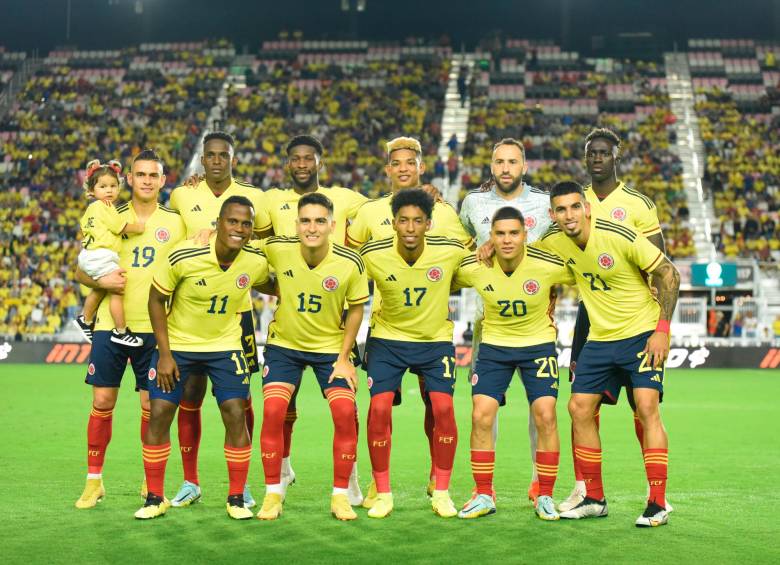 Colombia disputa su último juego en 2022 en Estados Unidos, en un amistoso ante Paraguay. FOTO: CORTESÍA