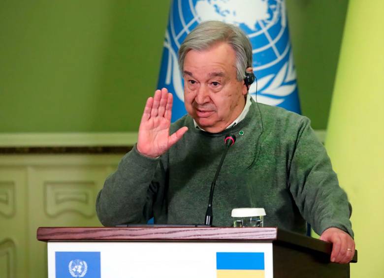 El secretario general de la ONU, Antonio Guterres, sostuvo que en FOTO: GETTY