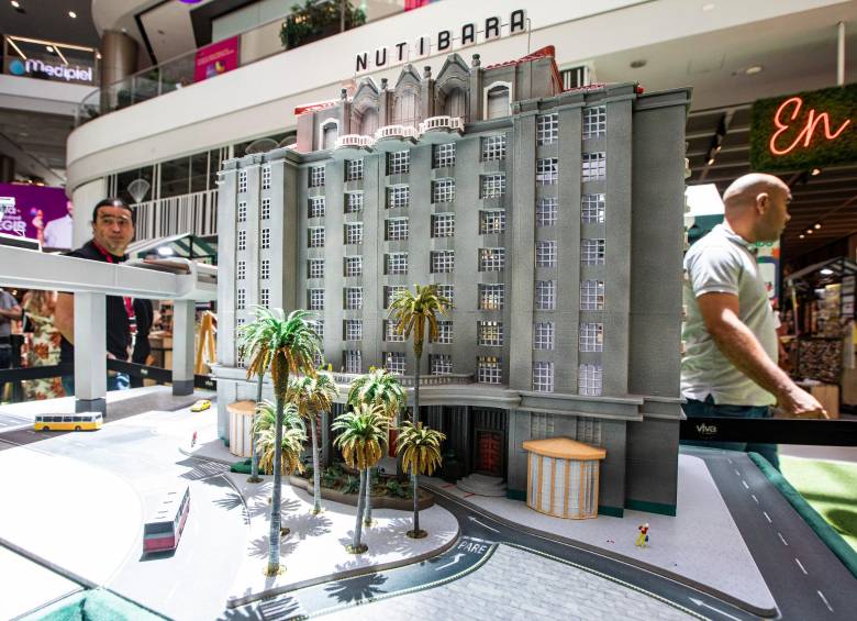 Representación del Hotel Nutibara. La muestra estará expuesta hasta el 19 de agosto Foto: Esneyder Gutiérrez