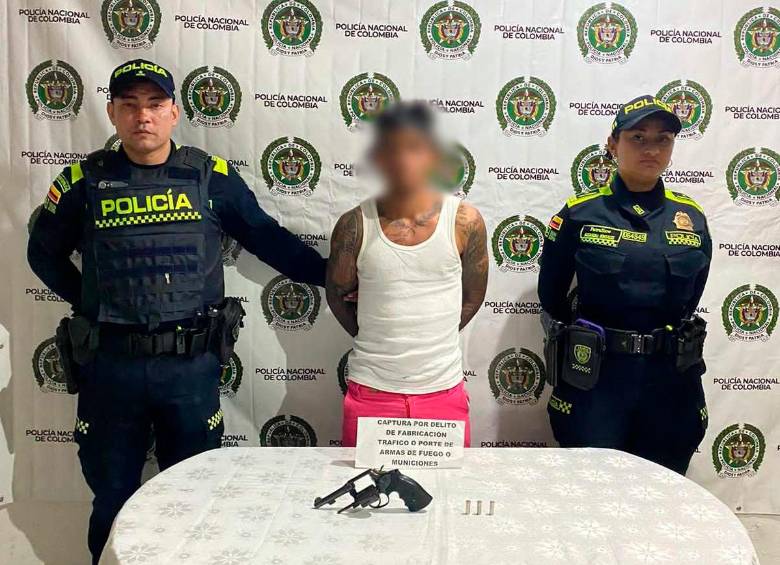 Ciudadano extranjero fue capturado por el crimen. FOTO CORTESÍA
