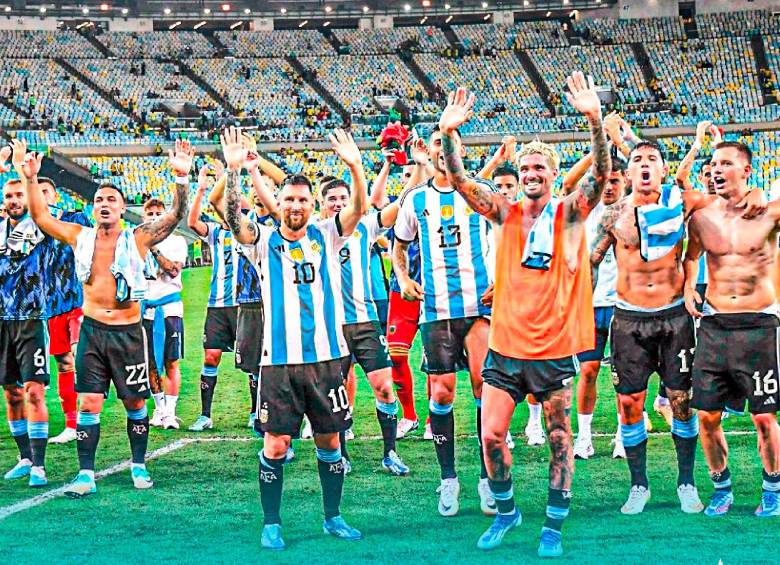 Argentina, liderada por Lionel Messi, lidera la Eliminatoria Sudamericana con 15 puntos. FOTO X-SELECCIÓN ARGENTINA