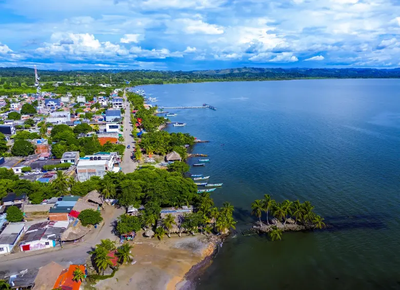 Imagen del municipio de Necoclí en el Golfo de Urabá. Foto: Andrés Camilo Suárez Echeverry.