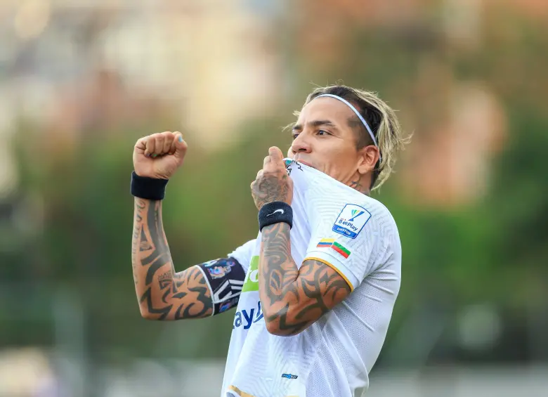 Dayro Moreno es el goleador de moda del fútbol colombiano. FOTO: Camilo Suárez
