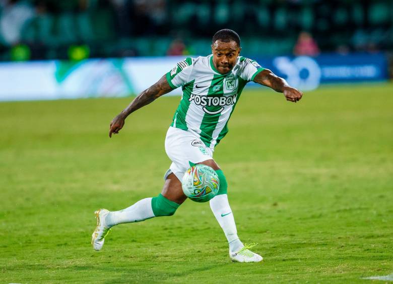 Dorlan Pabón, figura de Nacional, sufrió una lesión. FOTO CAMILO SUÁREZ