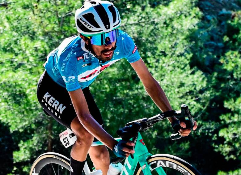 Iván Ramiro Sosa volverá a correr una gran vuelta, luego de su presencia en el Giro de Italia-2022. FOTO 