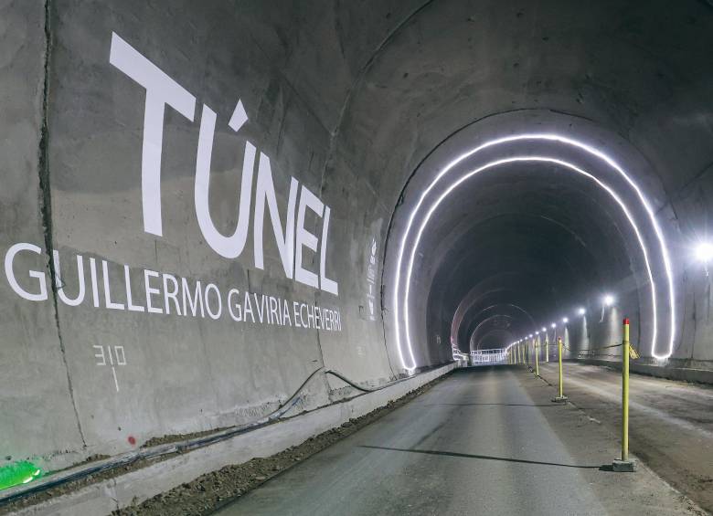 El Túnel del Toyo conectará a Medellín con Urabá. Tiene avances del 100% en el tramo 1 y del 74% en el tramo 2. Este último quedó en manos de la Gobernación y la Alcaldía de Medellín en 2024. FOTO: Manuel Saldarriaga