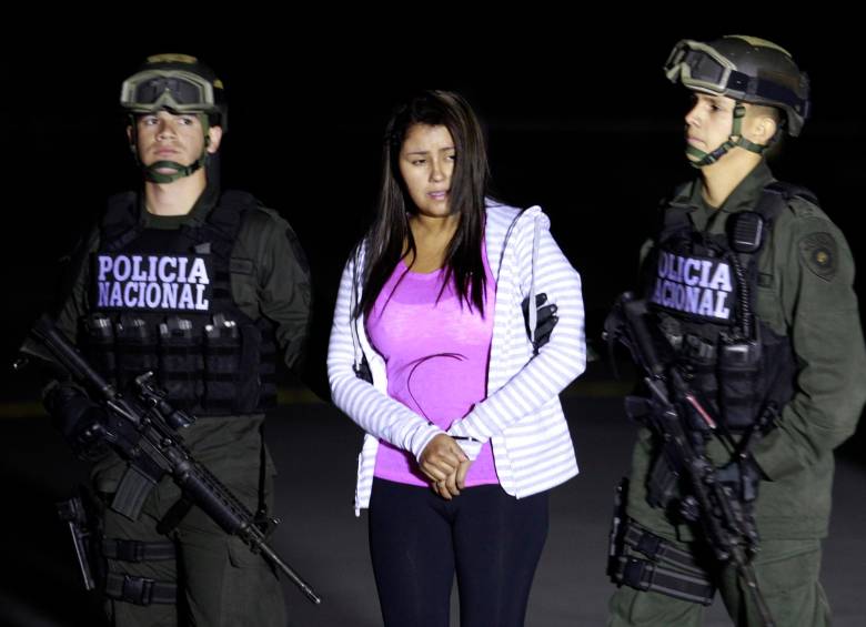 Nini Jhoana Úsuga sería la encargada de las finanzas del Clan del Golfo. FOTO: COLPRENSA