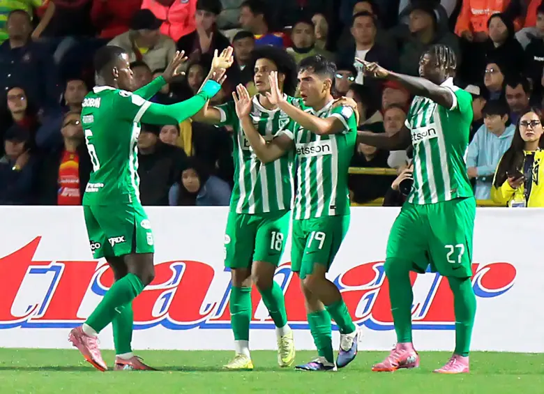 Atlético Nacional es el primer equipo en ganar en el estadio Departamental Libertad de Pasto en esta Liga Betplay 2026-1. FOTO: COLPRENSA