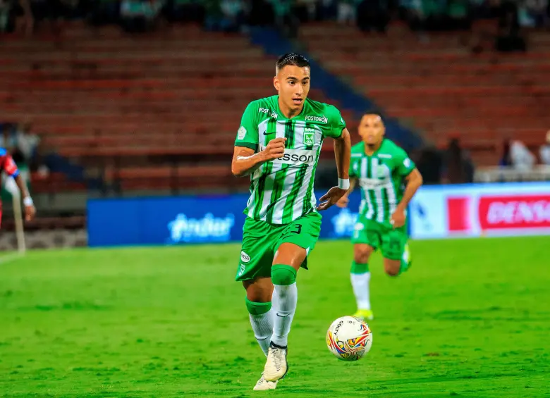 Juan José Arias jugó en Nacional desde 2022. FOTO Andrés Camilo Suárez Echeverry.