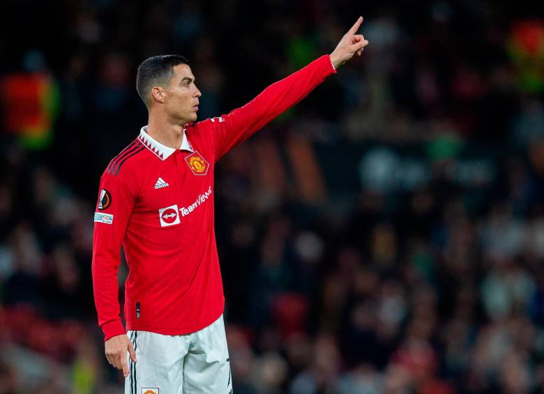 El futbolista portugués llegó en septiembre de 2021 al Manchester United como una de las posibles figuras que ayudaría al equipo a retomar el rumbo; pero no lo pudo hacer. FOTO: EFE