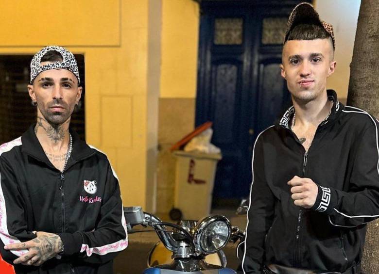 Los “influencers” arrestados, de 34 y 22 años de edad. FOTO: REDES SOCIALES ‘Los Petazetaz’