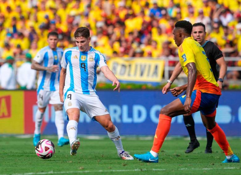 Ante Colombia, Argentina sufrió lercera derrota en los últimos cinco años. FOTO: Tomada del X @Argentina