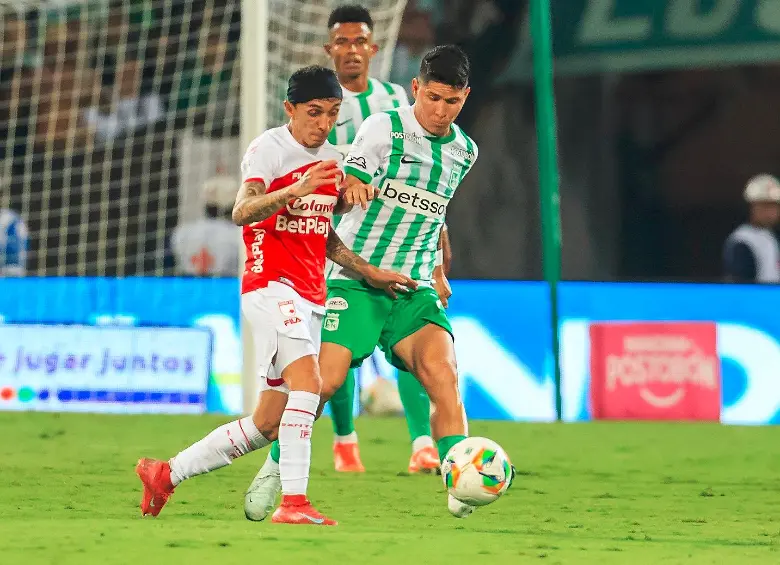 Gracias a su buen rendimiento con Nacional, hay voces que piden que Jorman Campuzano y William Tesillo tengan la oportunidad de volver a la Selección. FOTO CAMILO SUÁREZ