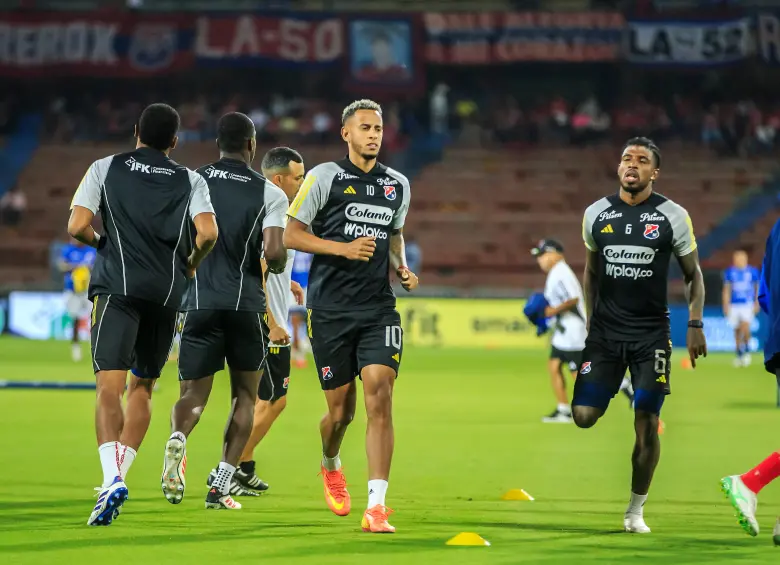 Vinícius y Jherson Mosquera, dos de los jugadores que no continuarán en el DIM Foto: Camilo Suárez Echeverry