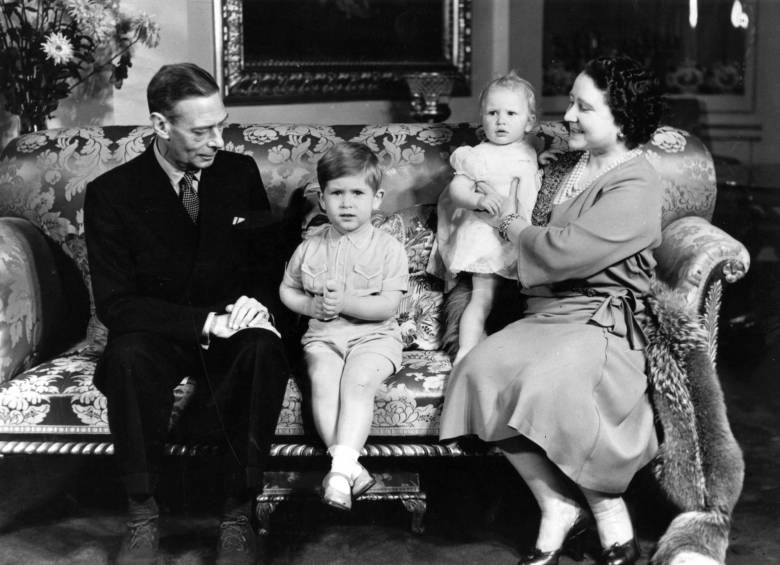 La Familia Real en 1951. Fotos de Getty