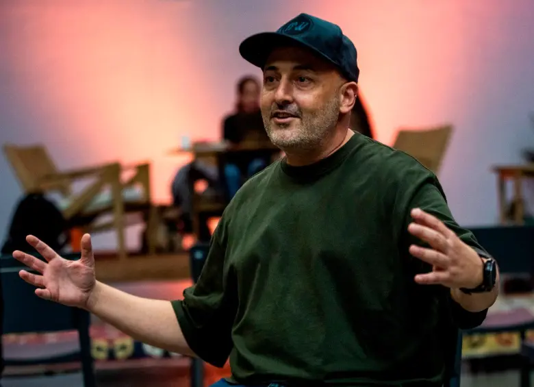 Carlos Gómez, fundador de Medellín Music Week, que cierra el domingo con el Citizen Festival, un evento de música electrónica que tendrá lugar en la UVA La Armonía la 1:00 p.m. Foto Julio César Herrera.