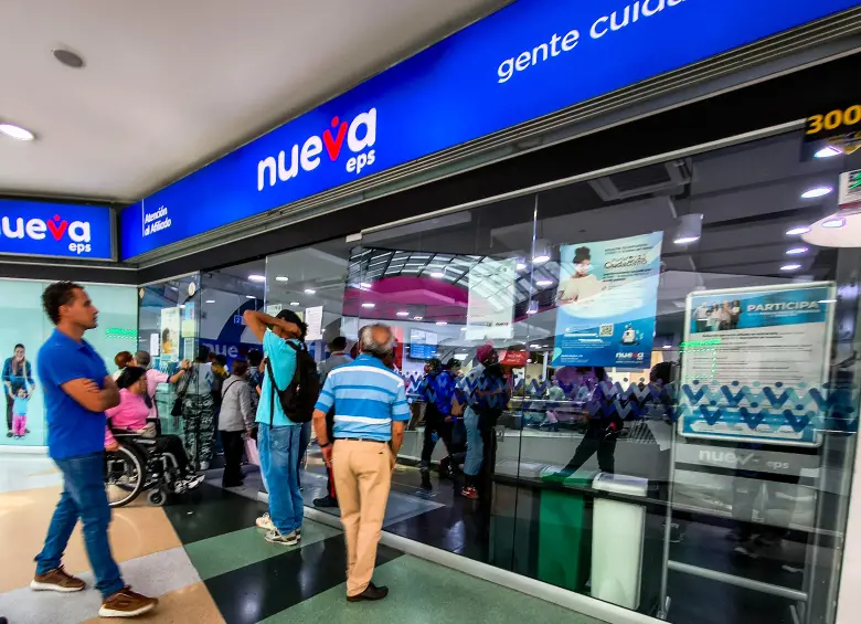 Con más de 990.000 afiliados, la mayoría del régimen subsidiado, la Nueva EPS es la tercera más pacientes en Antioquia. FOTO: Julio Herrera