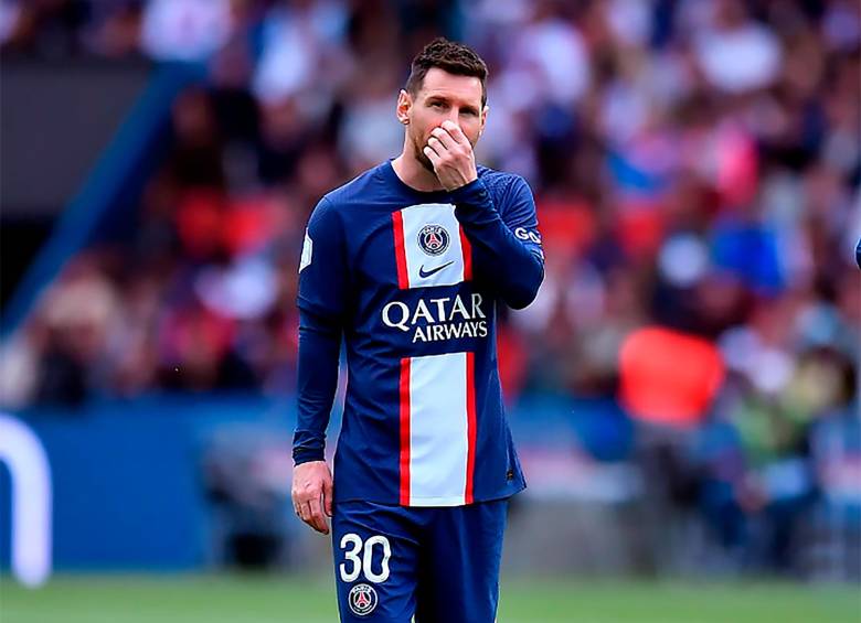 Lionel Messi jugará su último partido con el PSG este sábado, así lo confirmó su técnico Christophe Galtier. FOTO Getty